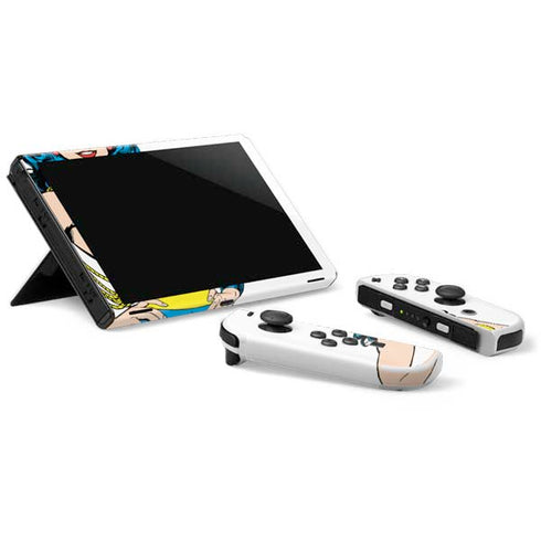 DC Comics Wonder Woman Classic Art Pose Nintendo Switch OLED (2021) Skin